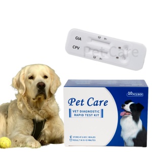 Precio bajo sin MOQ canino veterinario animal uso mascota medicina rápida Ehrlichia/Anaplasma/Leishmania/Heartworm Combo Test - Product Image 5