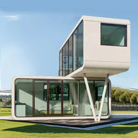 Maisons conteneurs Yingrui Apple Cabin de luxe modernes de haute qualité, modulaires, préfabriquées, à installation rapide, étanches, pour centres commerciaux et écoles