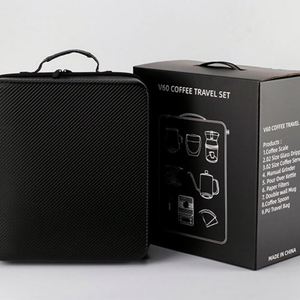 ชุดเครื่องชงกาแฟแบบมือหมุนเป็นมิตรต่อสิ่งแวดล้อมเครื่องบดเมล็ดกาแฟแบบใช้มือปรับแต่งได้ - Product Image 5