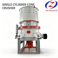 Concasseur à cône hydraulique, machine de concassage de pierres entièrement hydraulique avec réglage automatique et système de dégagement de callosités pour l'exploitation minière et les carrières, 50-500 t/h