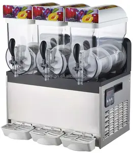 Mini máquina de helado Máquina de aguanieve de buena calidad Precio de 3 tanques Máquina para hacer aguanieve congelado