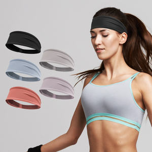 عصابات رأس ناعمة ماصة للعرق من أوليكس للرياضة واليوغا والجري، مضادة للانزلاق ومرنة للشعر طراز C-2116 - Product Image 2