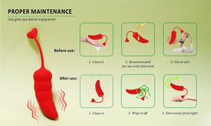 YPM Chili vibrador poder fuerte Juguetes sexuales de silicona Masturbación g-spot rojo verde Juguetes sexuales para mujeres - Product Image 4