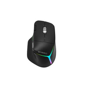 เมาส์ไร้สาย RGB สำหรับหลายอุปกรณ์ บลูทูธ 5.0 + 2.4G เมาส์แบบมีสาย ชาร์จได้ ออกแบบตามหลักสรีรศาสตร์ พร้อมปุ่มด้านข้าง สำหรับ MacBook และ Windows - Product Image 1