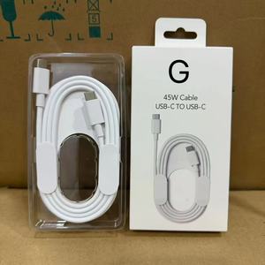 Cable PD <span class=keywords><strong>USB</strong></span> <span class=keywords><strong>C</strong></span> a Tipo <span class=keywords><strong>C</strong></span> para <span class=keywords><strong>Google</strong></span> Pixel9 8 7 6 Pro 7A 6A 5A 4 3 Cable 100/180 CM Línea alámbrica de carga rápida 45W <span class=keywords><strong>30W</strong></span> 20W 18W - Product Image 1
