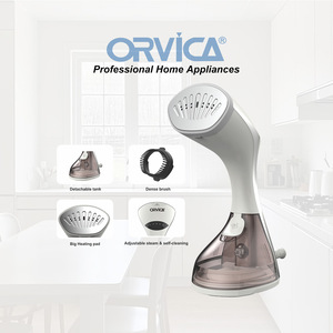 ORVICA Cross-Border Handheld Garment Steamer, Small Portable Home Ironing <b>Clothes</b> Steamer with Steam Brush - Product Image 1