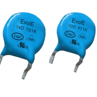 Varistor à oxyde de zinc MOV 05D-20D 470V 18-1800V, protection contre les surtensions, varistor à oxyde métallique UL VDE CQC