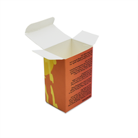 Boîte d'emballage rigide en carton épais 18pt personnalisée, gaufrage, pelliculage mat, matériaux recyclés, boîte en carton de taille personnalisée pour
