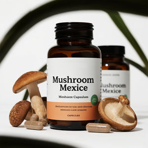 Cápsulas de Cogumelo OEM - Orgânico Lion's Mane |   Cauda de Peru |   Chaga |   Cordyceps |   Reishi - Suplementos Complexos 12 em 1 - Product Image 3