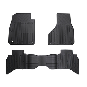 Set Karpet Anti Gores Terbaik untuk Off-road, Karpet Lantai Karet 4 Pintu, Karpet Mobil Tahan Air untuk RAM 1500 2013-2018 - Product Image 1