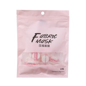 Masques faciaux compressés 100 pièces en tissu non tissé fin hydratant pour tous types de peau Soin du visage - Product Image 4