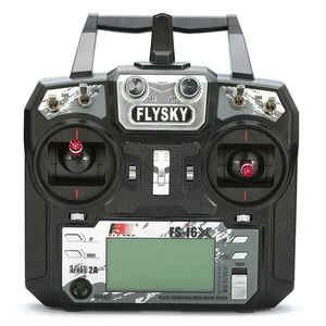 Radio RC FlySky FS-i6X 10CH 2.4GHz AFHDS 2A d'origine avec sac de rangement FS-iA10B pour drones FPV, bateaux, robots et autres appareils compatibles - Product Image 2