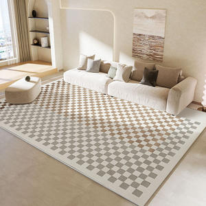 クラシックカーペットモダンミニマリストハイグレードライトラグジュアリーリビングルームベッドルームブランケットフロアマット - Product Image 1