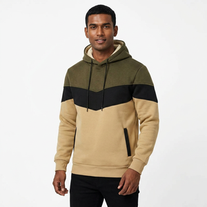 Sudadera con Capucha para Hombre, Ropa Deportiva Informal para Exteriores, Sudadera con Capucha de Forro Polar para Hombre, Moda Urbana, Otoño Invierno - Product Image 1