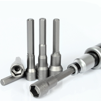 Tournevis clé 1/4 "vis métrique écrou tournevis ensemble d'outils adaptateur foret 5-12mm magnétique douille hexagonale manchon embout écrou tournevis