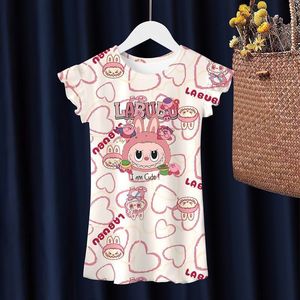 <span class=keywords><strong>Chemise</strong></span> <span class=keywords><strong>de</strong></span> <span class=keywords><strong>nuit</strong></span> d'été pour filles en soie <span class=keywords><strong>de</strong></span> glace Petite fille Pyjamas doux pour enfants Vêtements <span class=keywords><strong>de</strong></span> maison climatisés Vêtements pour bébés - Product Image 2