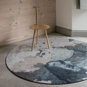 Personnaliser les <span class=keywords><strong>tapis</strong></span> ronds <span class=keywords><strong>bleu</strong></span> royal <span class=keywords><strong>tapis</strong></span> modernes de luxe haut de gamme <span class=keywords><strong>tapis</strong></span> persan tufté à la main pour le salon <span class=keywords><strong>tapis</strong></span> de toutes tailles - Product Image 5