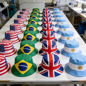 Factory Wholesale 2026 World Soccer Fisherman's <b>Hats</b>-custom Print, Quick-drying, Wide-brimmed Outdoor <b>Hats</b> - Product Image 4