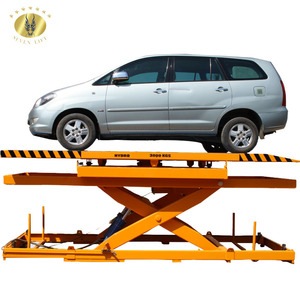 4.5m 3.5ton faible coût 5000kg <span class=keywords><strong>garage</strong></span> hydraulique souterrain atelier stationnaire rotatif <span class=keywords><strong>voiture</strong></span> ciseaux table élévatrice à <span class=keywords><strong>vendre</strong></span> - Product Image 6