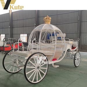 Voiture de transport électrique de luxe en forme de citrouille pour événements extérieurs et cérémonies de mariage - Product Image 3