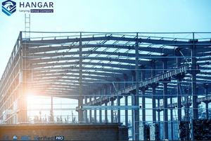 Hangares de Aeronaves Personalizados, <span class=keywords><strong>Hangar</strong></span> de Aviação Geral, Serviço Personalizado, Edifício de Estrutura de Aço - Product Image 2