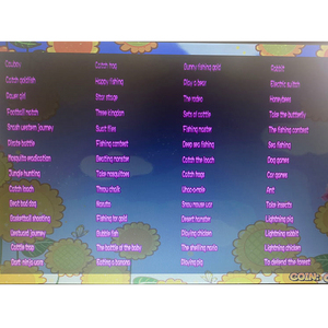 베스트 셀러 61 in 1 암소 소년 비디오 아케이드 게임기 키트 어린이를위한 동전 작동 게임 - Product Image 6