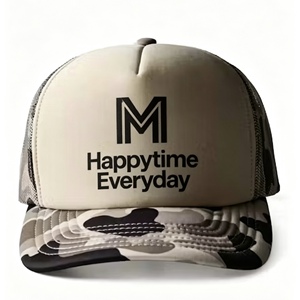 Custom Trucker <b>Cap</b> Baseball Hat Dad Hat with Logo <b>snapback</b> <b>cap</b> Embroidery Adjustable Sun Hat for Outdoor Sports - Product Image 1
