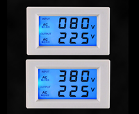 Voltímetro digital con pantalla digital, medidor de voltaje para atablizador, D85-2020 DUAAL Deter eter