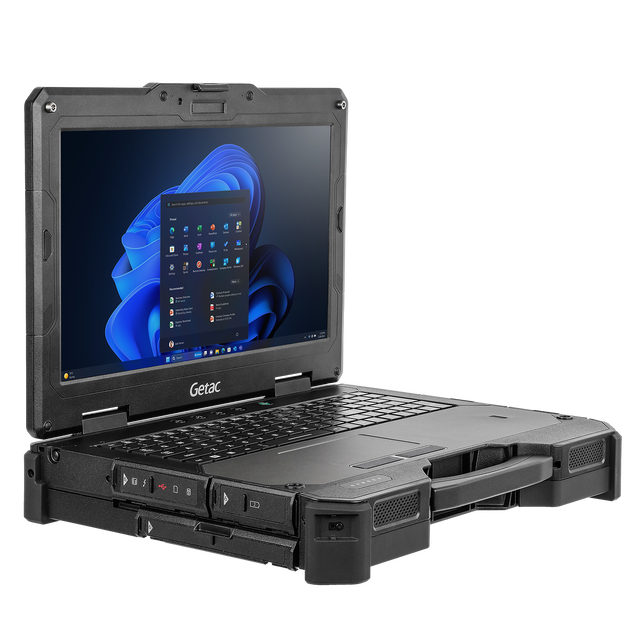 Getac X600 15.6-Inch Rugged Business Laptop for Oil Gas Logistics Reinforced Intel Used for English