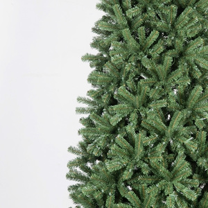 12ft Cao Năm Mới Trang Trí Ánh Sáng Ấm Áp <span class=keywords><strong>Pre</strong></span> Thắp Sáng Slim Cây Giáng Sinh Vân Sam Nhân Tạo PVC Bút Chì Xmas Cây - Product Image 5