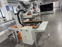 Machine à sceller les boîtes de carton en un clic, réglable, électrique, stable, automatique, fonction d'étiquetage d'impression