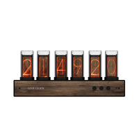 Jam LED Digital Nixie RGB Glow Tube, Jam Meja Elektronik Retro, Promo HOT SALE