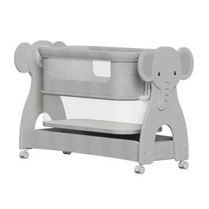 Modello MA-01D Culla Elettrica Intelligente per Neonati con Design a Forma di Elefante, Convertibile a 2 Livelli, Lettino Multifunzione per Camera da Letto - Product Image 3