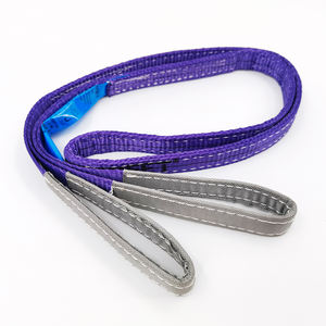 25mmポリエステルフラット織りウェビングスリングベルト1トンリギングストラップアイ & アイクレーン用 - Product Image 1