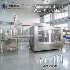 Máquina de Llenado de Agua 3 en 1 con Certificación CE, SUS304, Eléctrica, Económica - Product Image 1