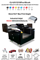 JuColor CJ-UVF1210Pro RIcoh G6 CCD A0 Industrieller Hochleistungs-UV-Flachbettdrucker