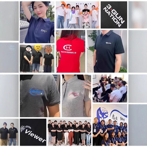 Camisetas Polo Personalizadas de Color Sólido, Uniformes de Trabajo de Fibra de Cupro para Hombres y Mujeres, Camisetas de Manga Corta para Cultura Corporativa - Product Image 2