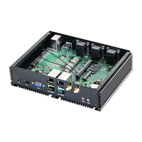 En stock EGLOBAL mini pc i5 8250U 6COM pos máquina NUC mini pc VGA LAN Win10 PC industrial sin ventilador
