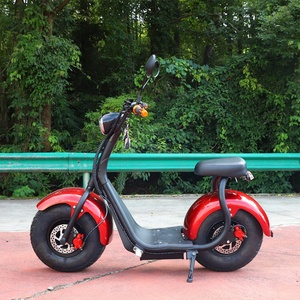 สกู๊ตเตอร์ไฟฟ้า Citycoco รุ่นฮิต ขายดี แบตเตอรี่ลิเธียม 60V กำลังไฟ 1000W ล้ออ้วน 8 นิ้ว ระยะฐานล้อ 130 ซม. - Product Image 5