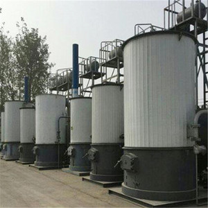 Conjunto todo o aquecedor de óleo térmico vertical fired de madeira inclui tanque de armazenamento e bomba