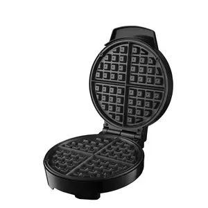 Cá Nhân Mini Waffle Nhà Sản Xuất 7.75 Inch Wafelijzer Hash Browns Pháp Bánh Mì Nướng Phô Mai Gaufrier Quesadilla Min Waffeleis