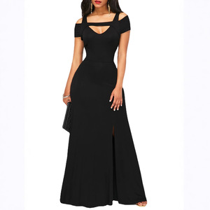 Đầm dự tiệc Bodycon Cổ Chữ V gợi cảm 5XL cho Nữ ĐầM voan đen thời trang giá rẻ ngoại cỡ họa tiết đơn giản thường ngày xếp tầng cho mùa xuân - Product Image 5