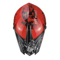 Casco de seguridad Enduro para ciclismo, casquete de cara completa para motociclismo, carreras, todoterreno