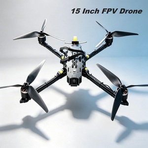 โดรนแข่ง FPV ขนาด 15 นิ้ว พร้อมมอเตอร์ไร้แปรงถ่าน กล้อง 4K ดีไซน์พับได้ ควบคุมผ่าน Wi-Fi สำหรับผู้เริ่มต้น - Product Image 1