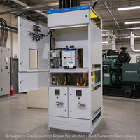 Genset Fire Low Voltage Feeder Cabinet Isolated Power Panel Dual Outgoing Distribution Switchgear for Large Shopping