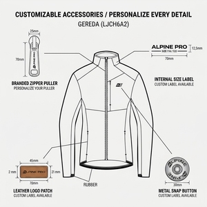 <span class=keywords><strong>Chaqueta</strong></span> <span class=keywords><strong>Primaloft</strong></span> Performance para <span class=keywords><strong>Mujer</strong></span>, Transpirable, Resistente al Viento, Ultraligera, para Actividades al Aire Libre, Etiqueta Privada Personalizada, Profesional - Product Image 3