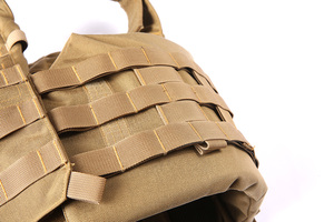 China Xixning Full Body Bescherming Polyester Aramid Pe Kvl Khaki Woestijn Keramische Inzet Gevechtsvest - Product Image 4