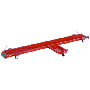 1250lbs Low Profile Towing 2 Hitch Central Centre Stand Wheel Chock Parking Mover Motorcycle Dolly