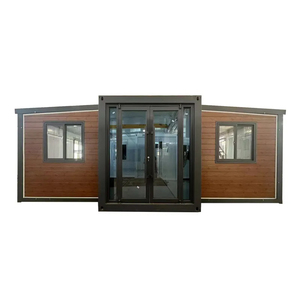 Casa contenedor prefabricada modular con aislamiento térmico de 20 pies y 40 pies, diseño expandible plegable para uso en oficinas y hoteles - Product Image 2