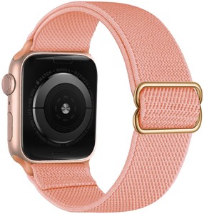 Correa de nailon para Apple Watch 44mm 40mm 38mm 42mm ultra 49mm pulsera de lazo Correa iwatch series 9 7 SE 6 5 4 8 45mm 41mm - Product Image 6